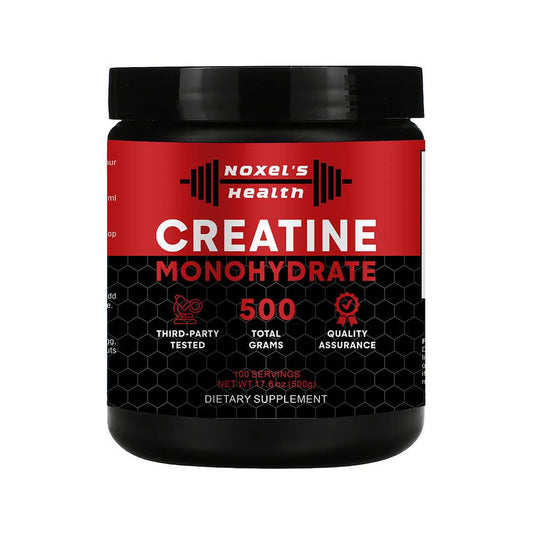 Noxels Creatine Monohydrate — 500g / 100 Servings