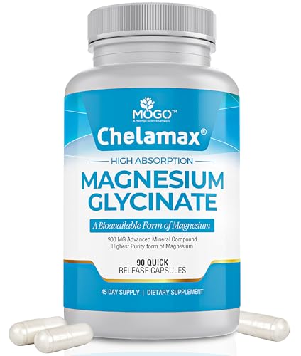 Chelamax Magnesium Glycinate — 90 Capsules